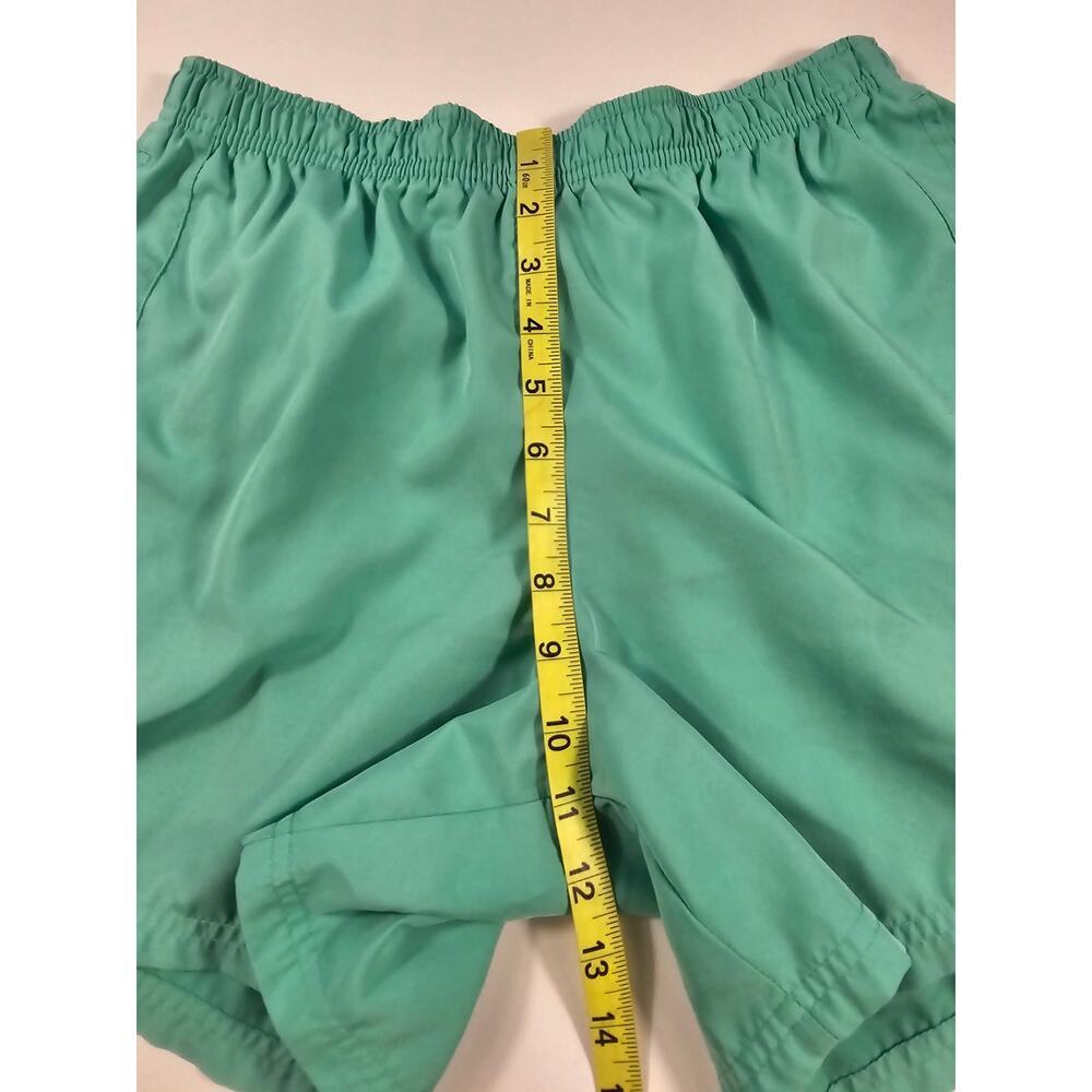 Nike women blue pocket shorts nylon with elastic waist ^ - Picture 7 of 7